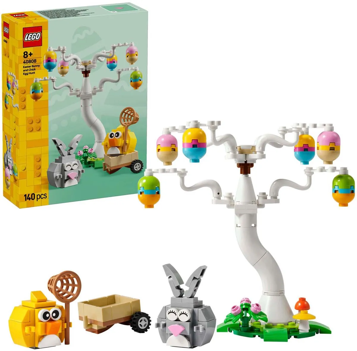 LEGO Classic Pasen 40808 - Eieren zoeken - 140 Stukken - afbeelding 6 van 6