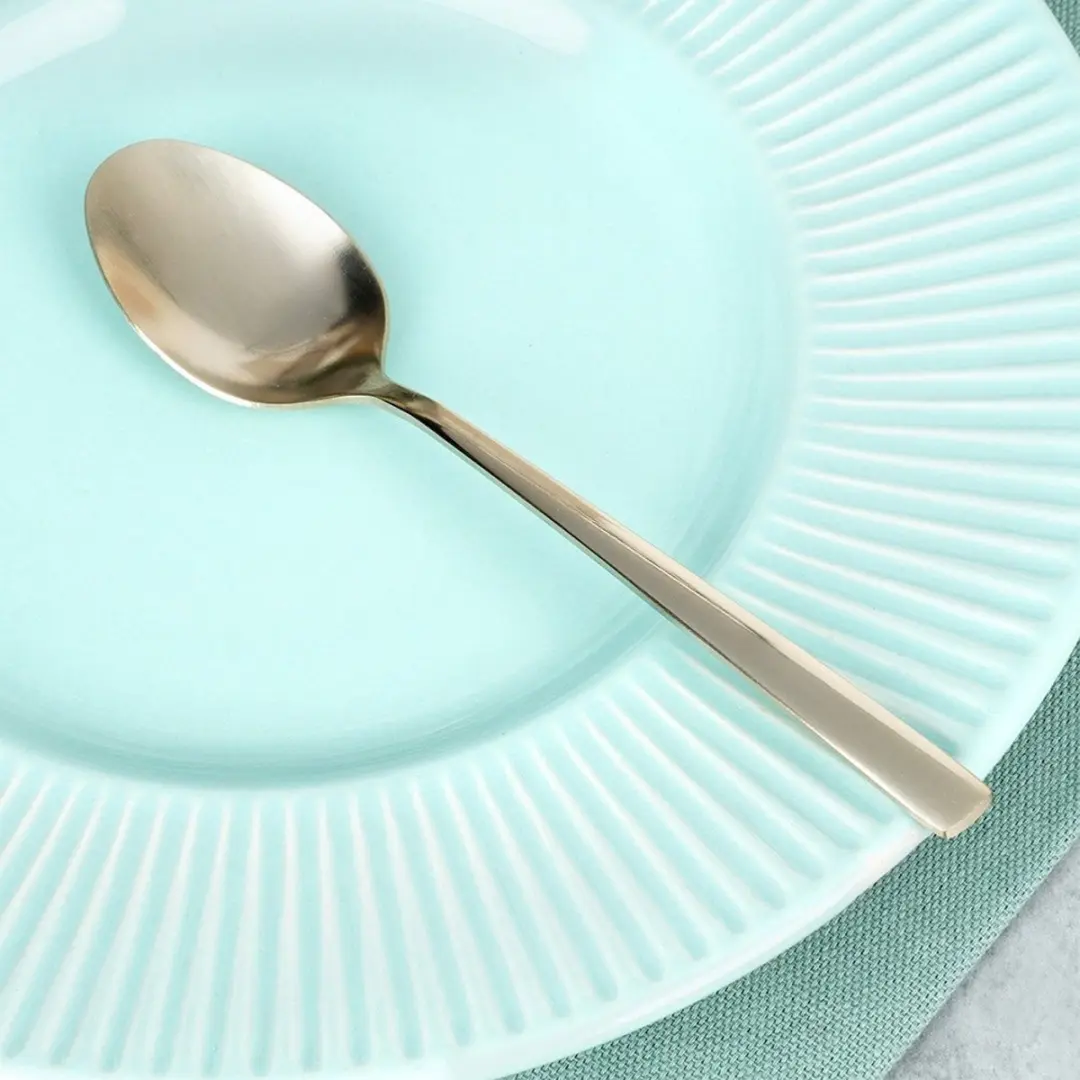 Excellent Houseware Theelepeltjes Goud - 4 Stuks