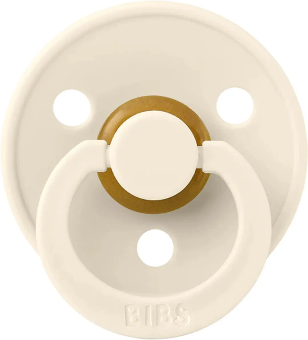 BIBS Anatomische Fopspeen M2 - 6-18 Mnd - Ivory