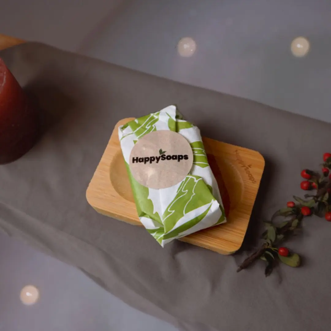 HappySoaps Aloë Giftset - Bodylotion & Zeep Houder - 110g