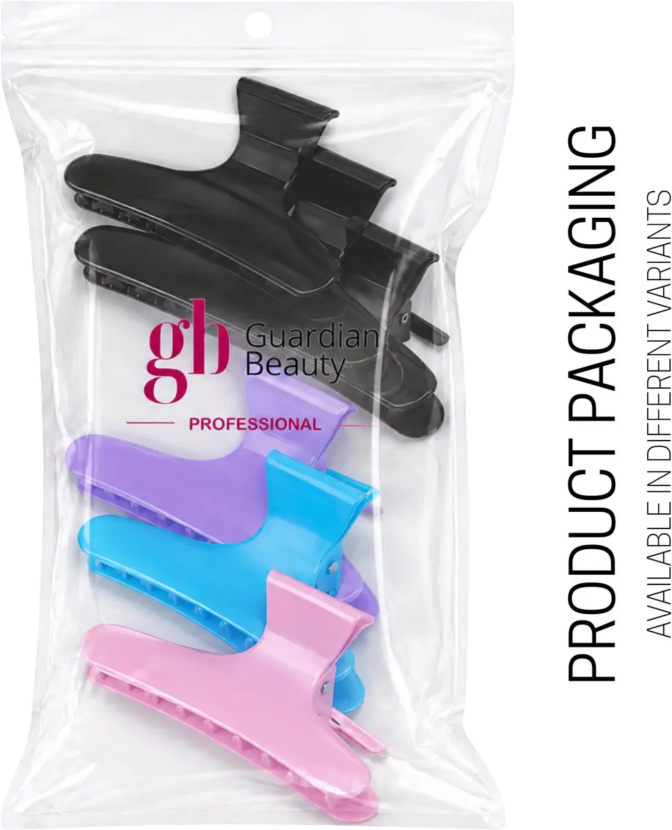 Guardian Beauty Haarclips - 12 Stuks - Antislip Vlinderklemmen - afbeelding 6 van 6