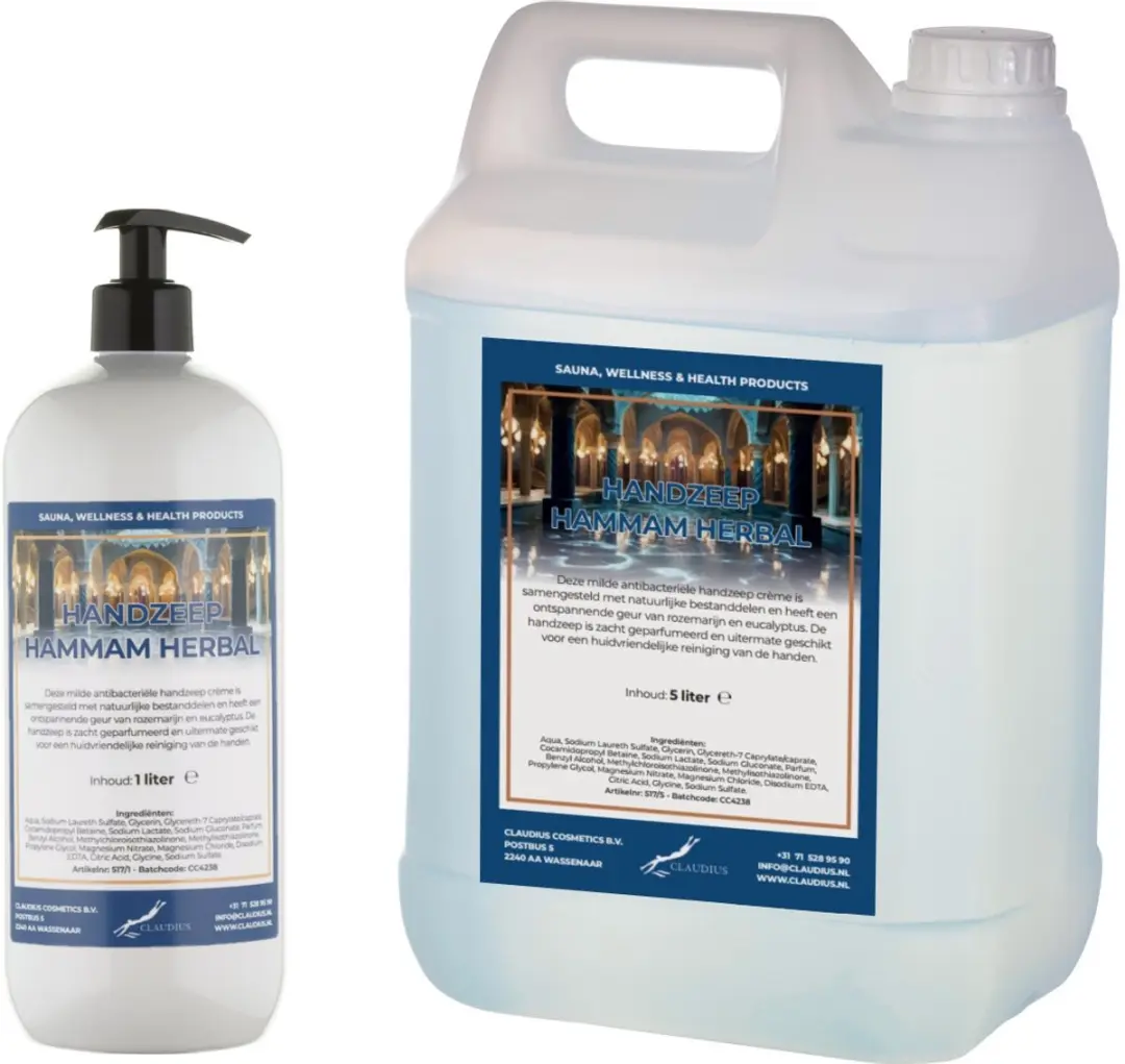 Splashbox Cosmetics Hammam Herbal Handzeep 6L