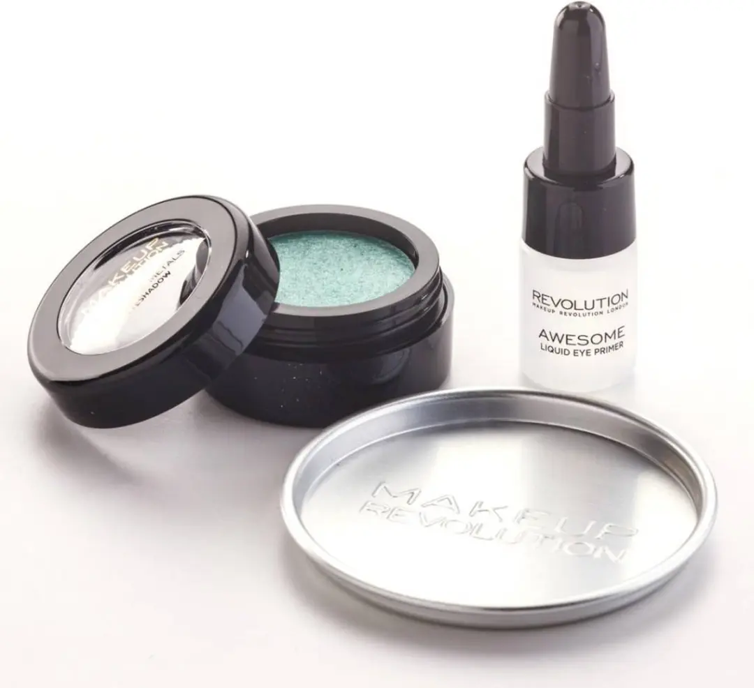 Makeup Revolution Awesome Metals Eye Foils - Groen Metallic - 3 Stuks