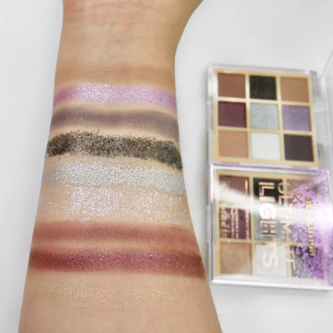 Makeup Revolution Ultimate Lights Oogschaduw Palette Feathered Smoke - 9 Kleuren