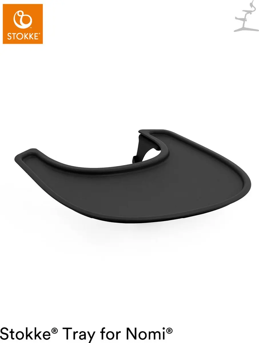 Stokke Nomi Dienblad - Zwart