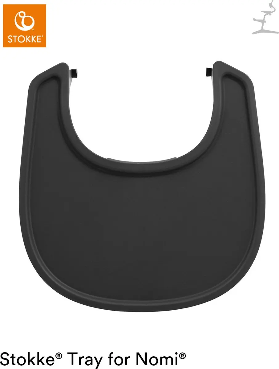 Stokke Nomi Dienblad - Zwart