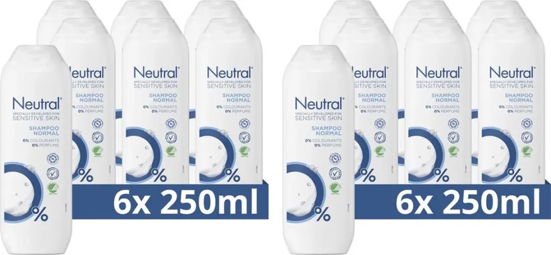 Neutral Sensitive Skin Shampoo - 12x250ml