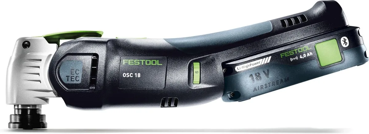Festool VECTURO OSC 18 HPC4 E-Set Oscillerende Multitool - 1x 4,0Ah