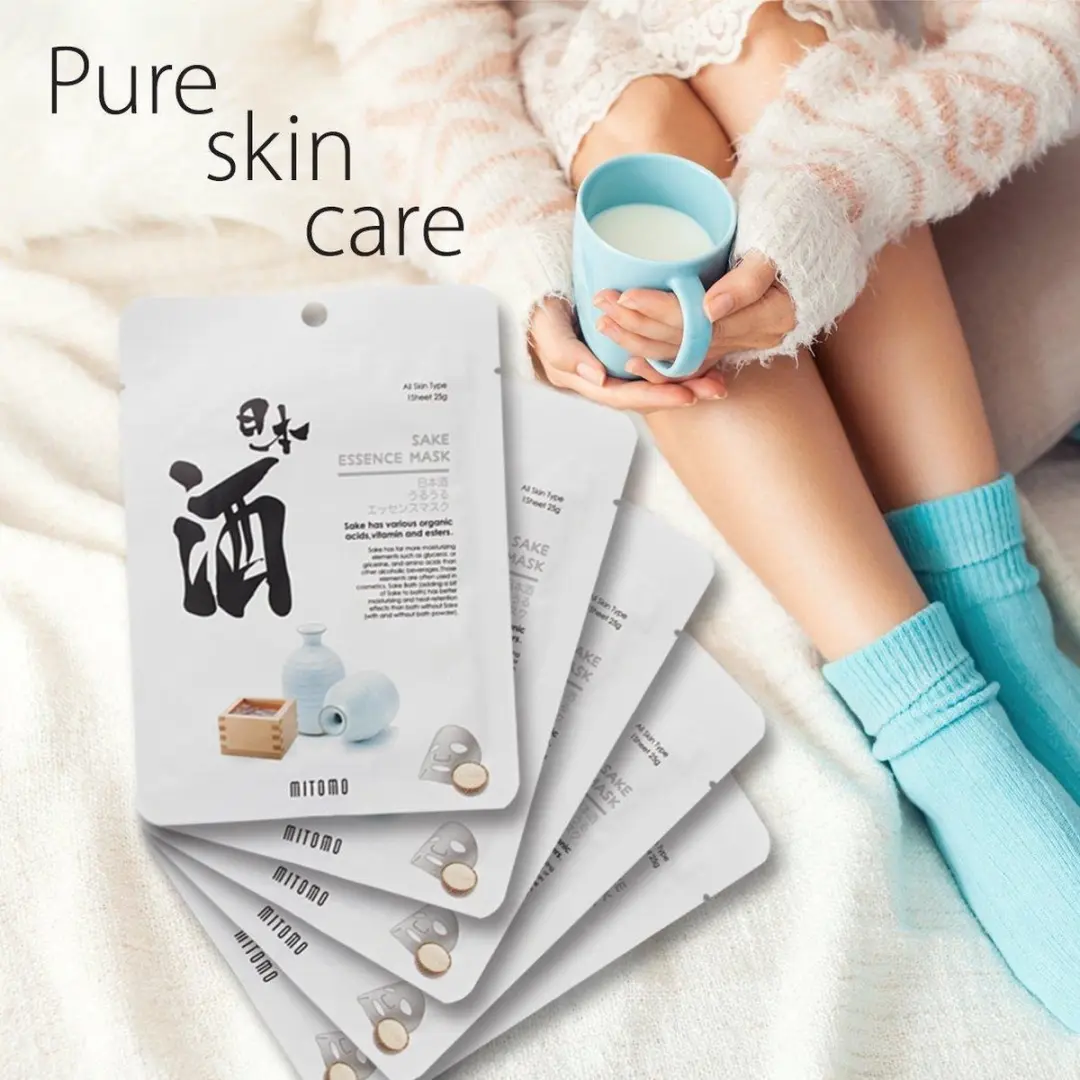 Mitomo Sake Gezichtsmasker