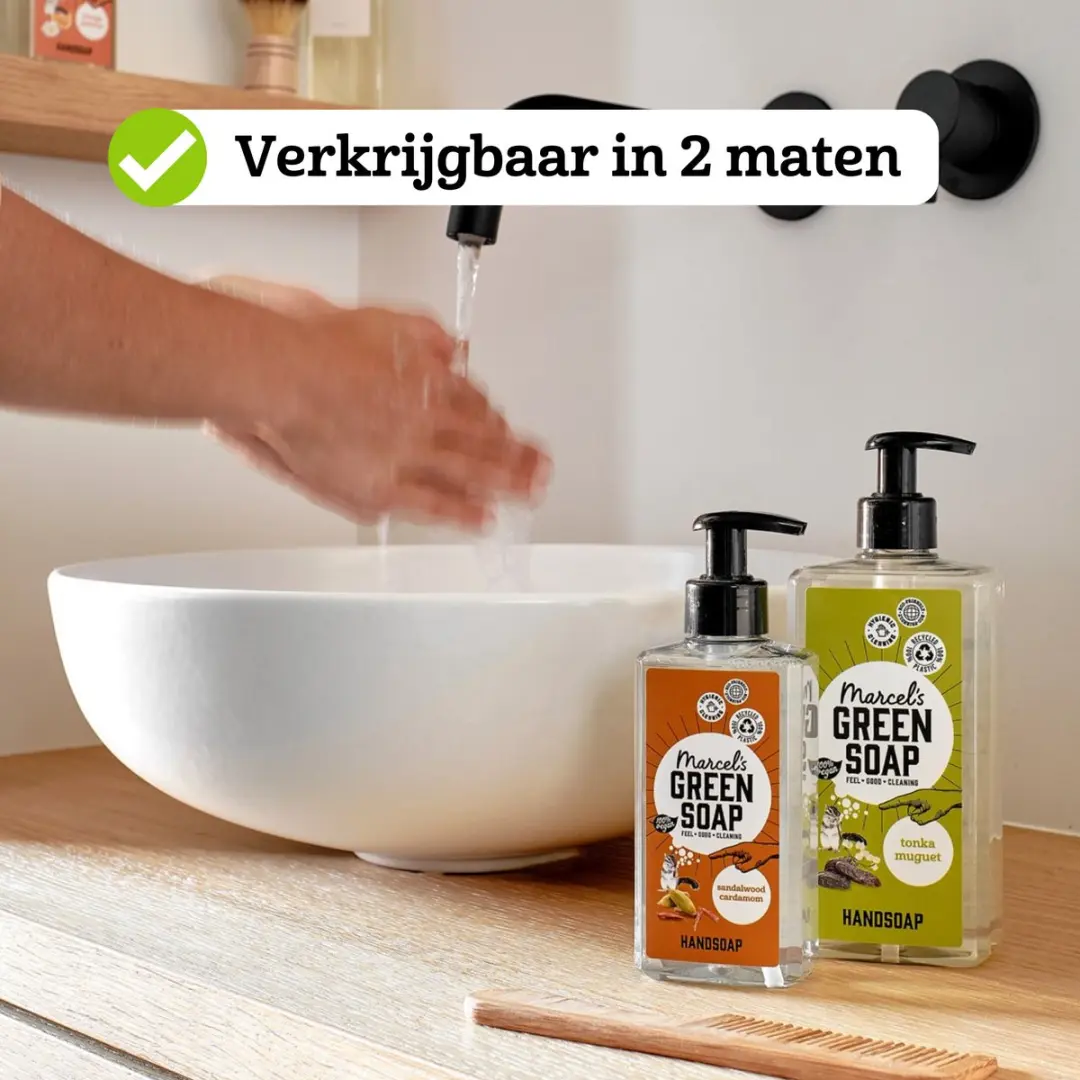 Marcel's Green Soap Handzeep Sandelhout & Kardemom 250ml - 6 Stuks
