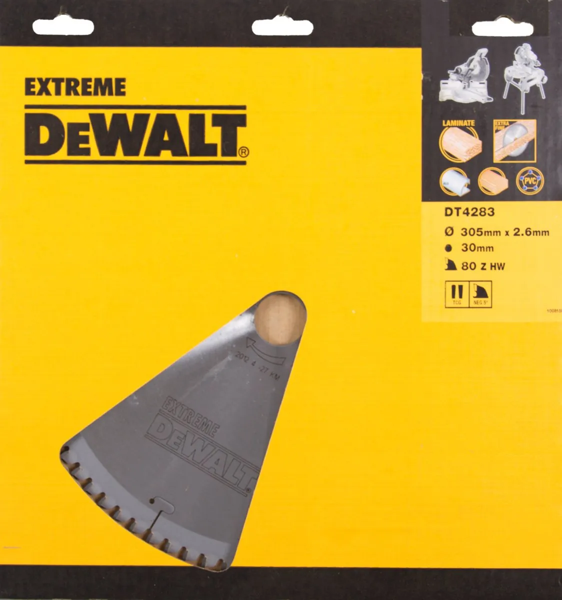 DeWalt DT4283 Extreme Cirkelzaagblad 305mm - 80T