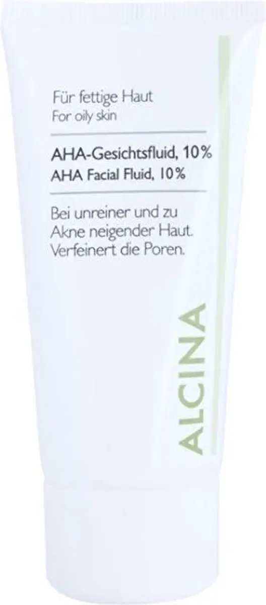 Alcina 10% AHA Facial Fluid - 50ml