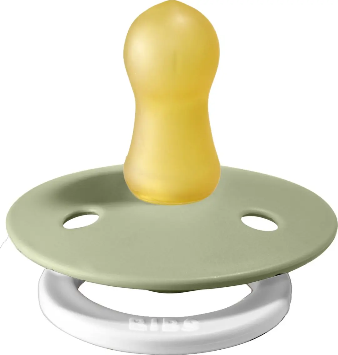 BIBS Glow In The Dark Fopspeen Sage - 0-6 Mnd - afbeelding 6 van 6