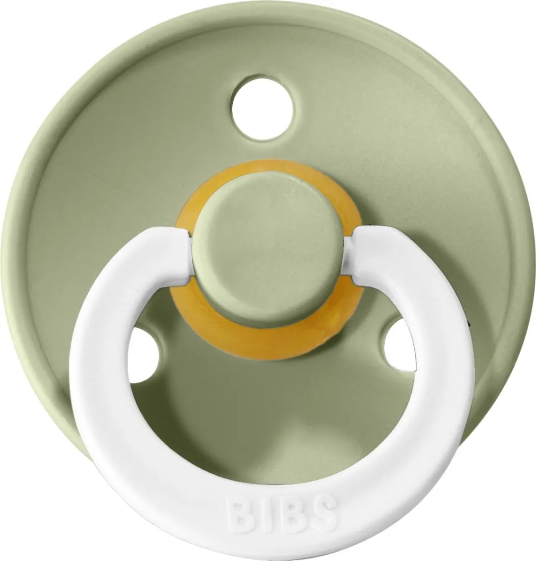 BIBS Glow In The Dark Fopspeen Sage - 0-6 Mnd
