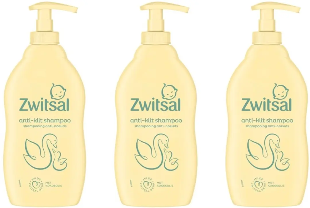 Zwitsal Anti-Klit Shampoo Pomp 400ml