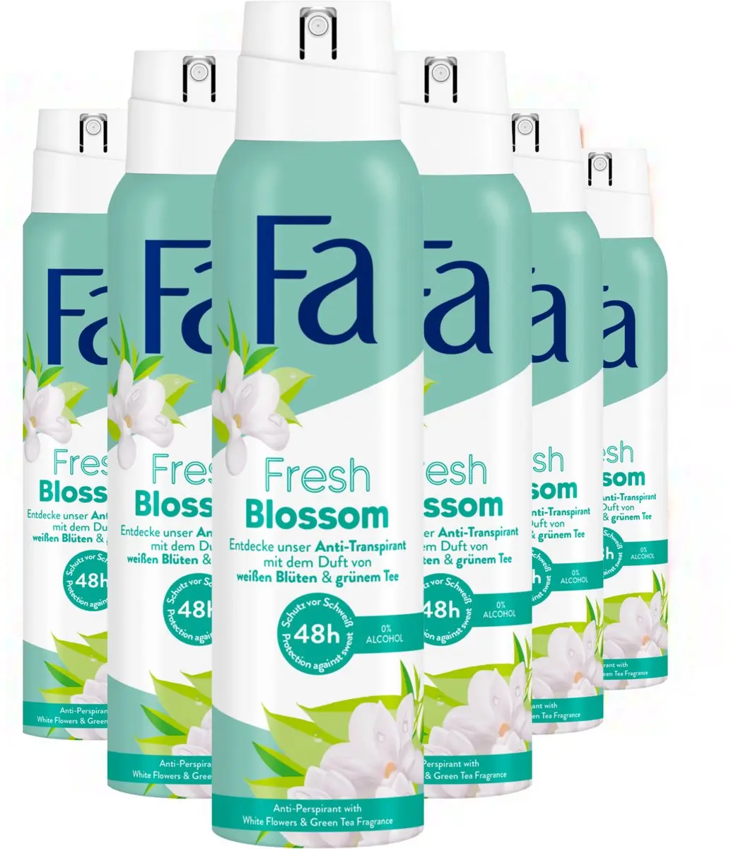 Fa Deodorant Fresh Blossom 6x150ml