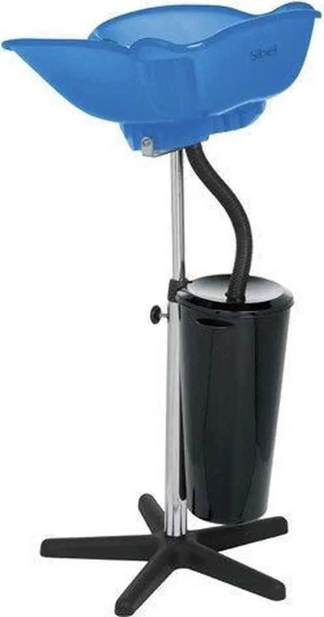 Sibel Compact Staande Wasbak Blauw