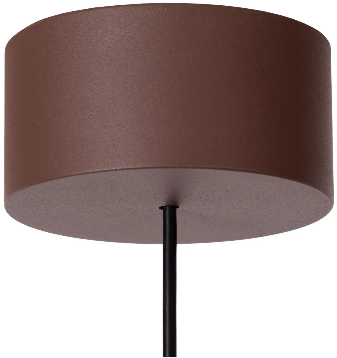 Lucide Wells Hanglamp Ø10cm - 8W 2700K - Roestbruin