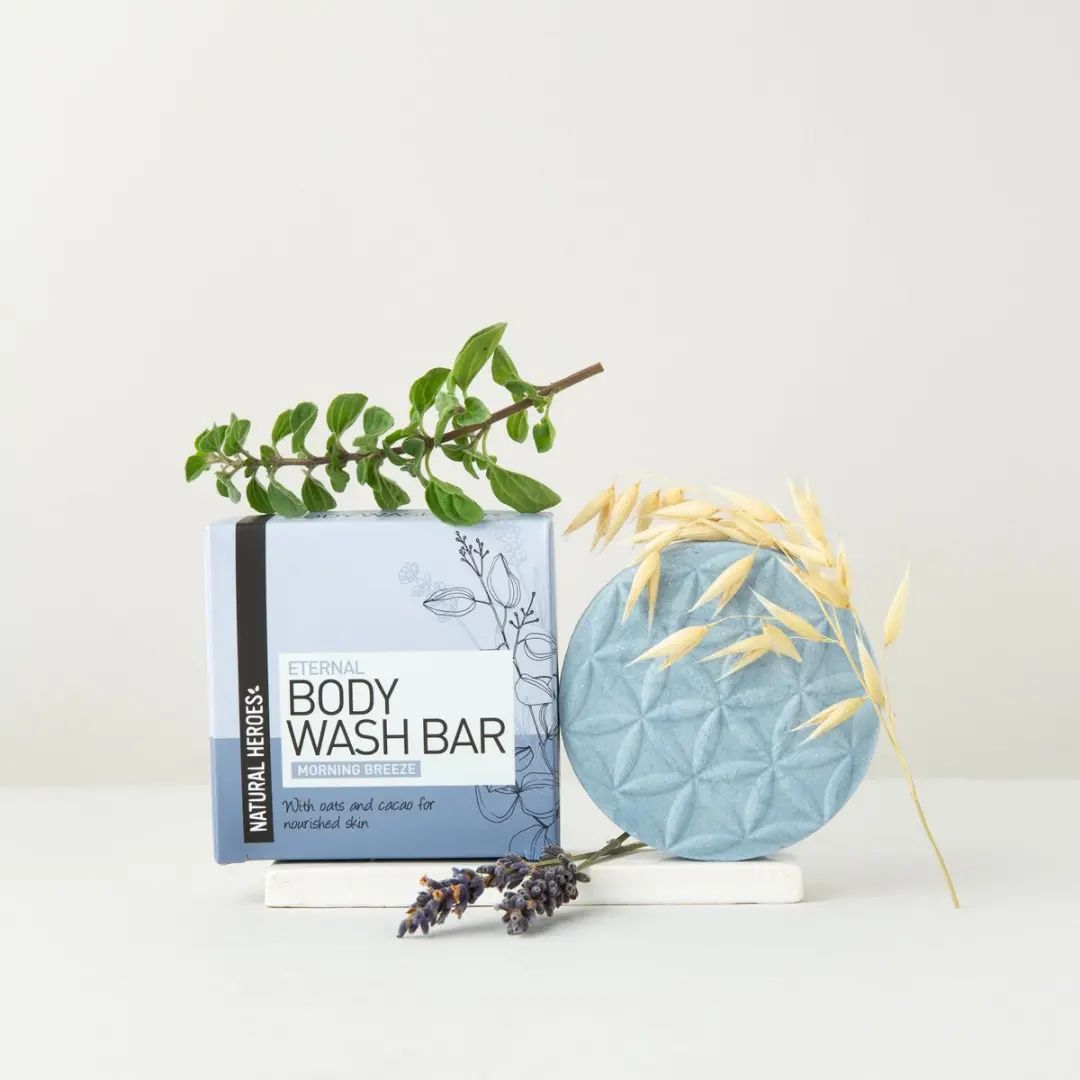 Natural Heroes Body Wash Bar Soothing Oat 80g