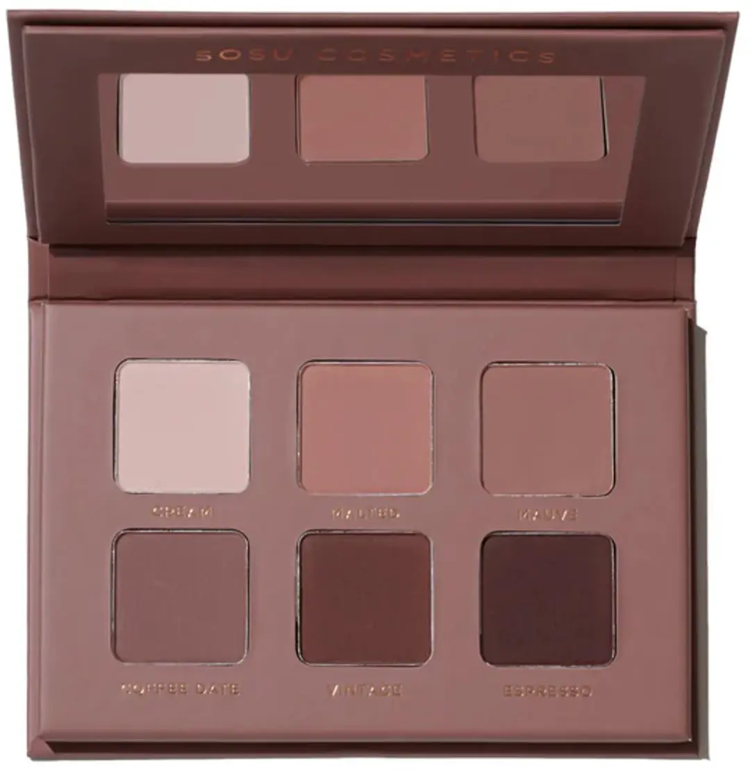 Sosu Matte Oogschaduw Palette Cool - 6 Kleuren