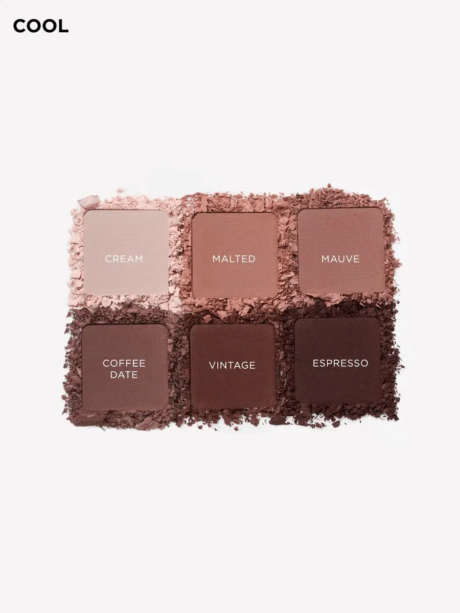 Sosu Matte Oogschaduw Palette Cool - 6 Kleuren