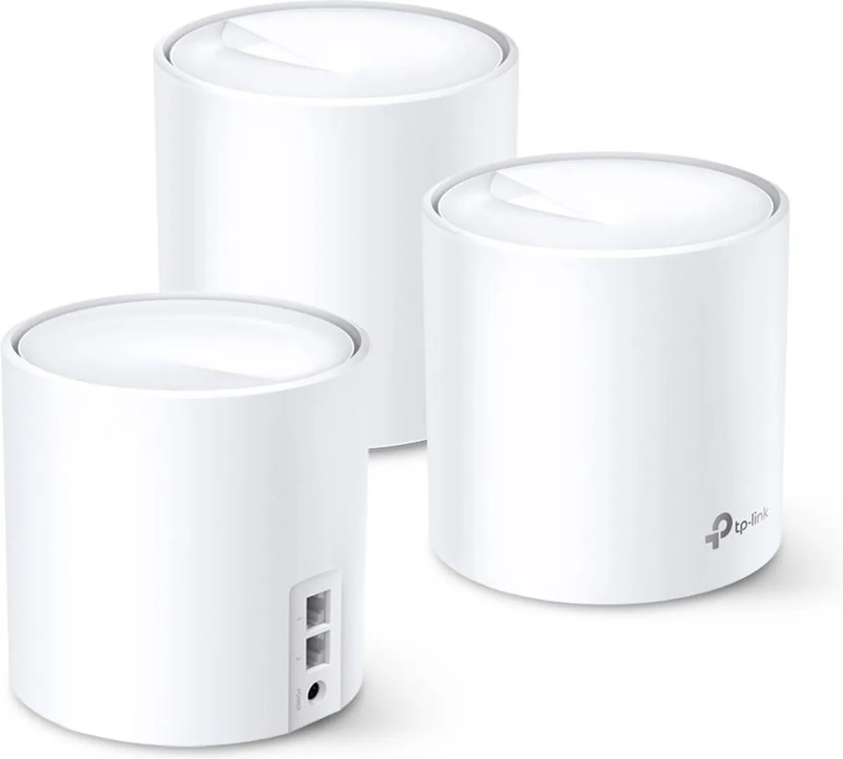TP-Link Deco X20 - Mesh Wifi - WiFi Versterker - Wifi 6 - 1800 Mbps - 3-pack