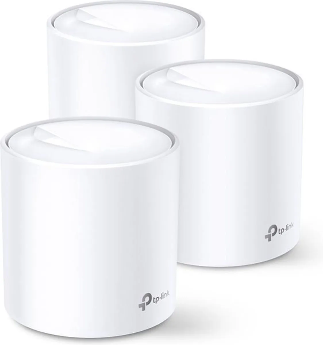 TP-Link Deco X20 - Mesh Wifi - WiFi Versterker - Wifi 6 - 1800 Mbps - 3-pack
