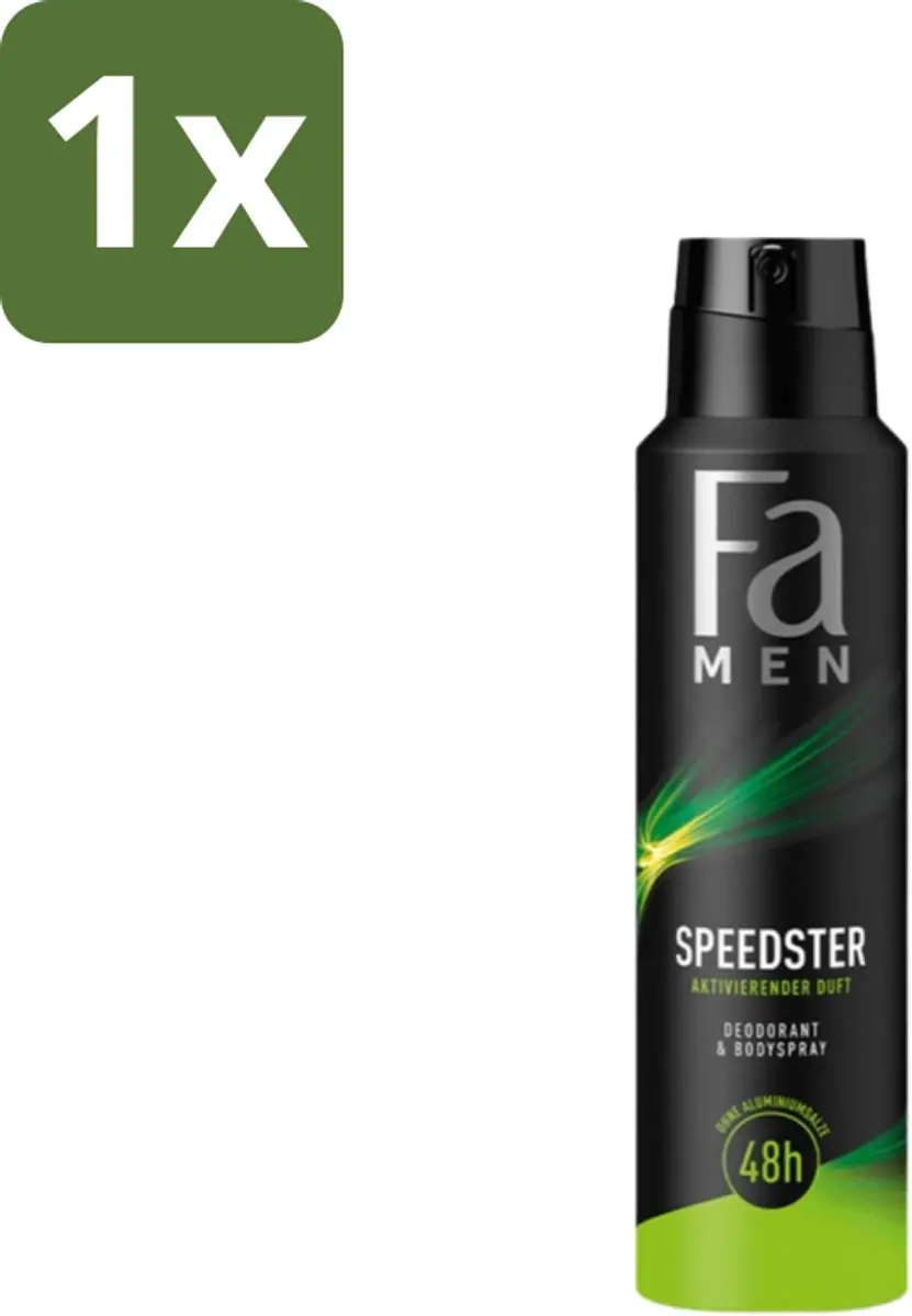 Fa Speedster Deodorant Spray 150ml - Frisse Geur