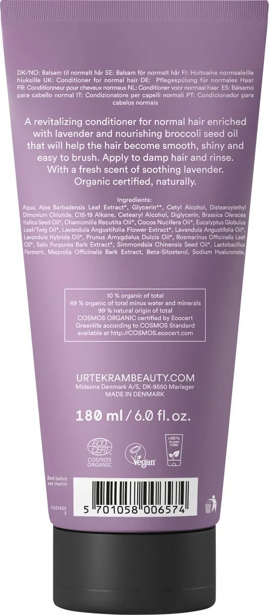 Urtekram Soothing Lavender Conditioner 180ml