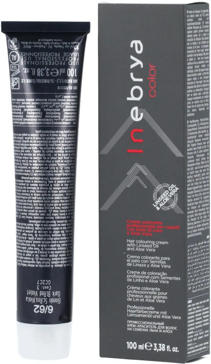 Inebrya Color Hair Colouring Cream 100ml - Donker Blond 6/62