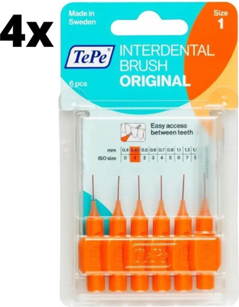 TePe Ragers Oranje 0,45mm