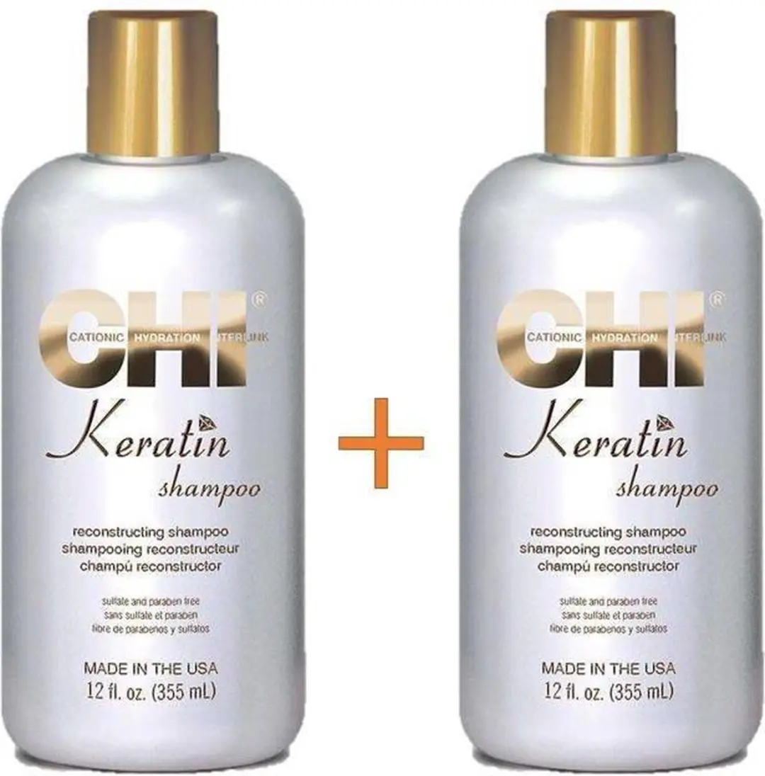 Chi Natural Life Keratin Shampoo Duopack