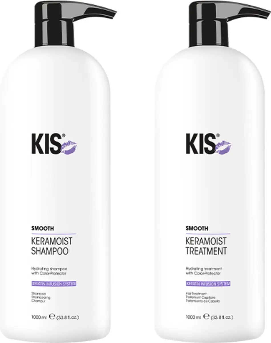 KIS Keramoist Duo Shampoo & Treatment 2x1L