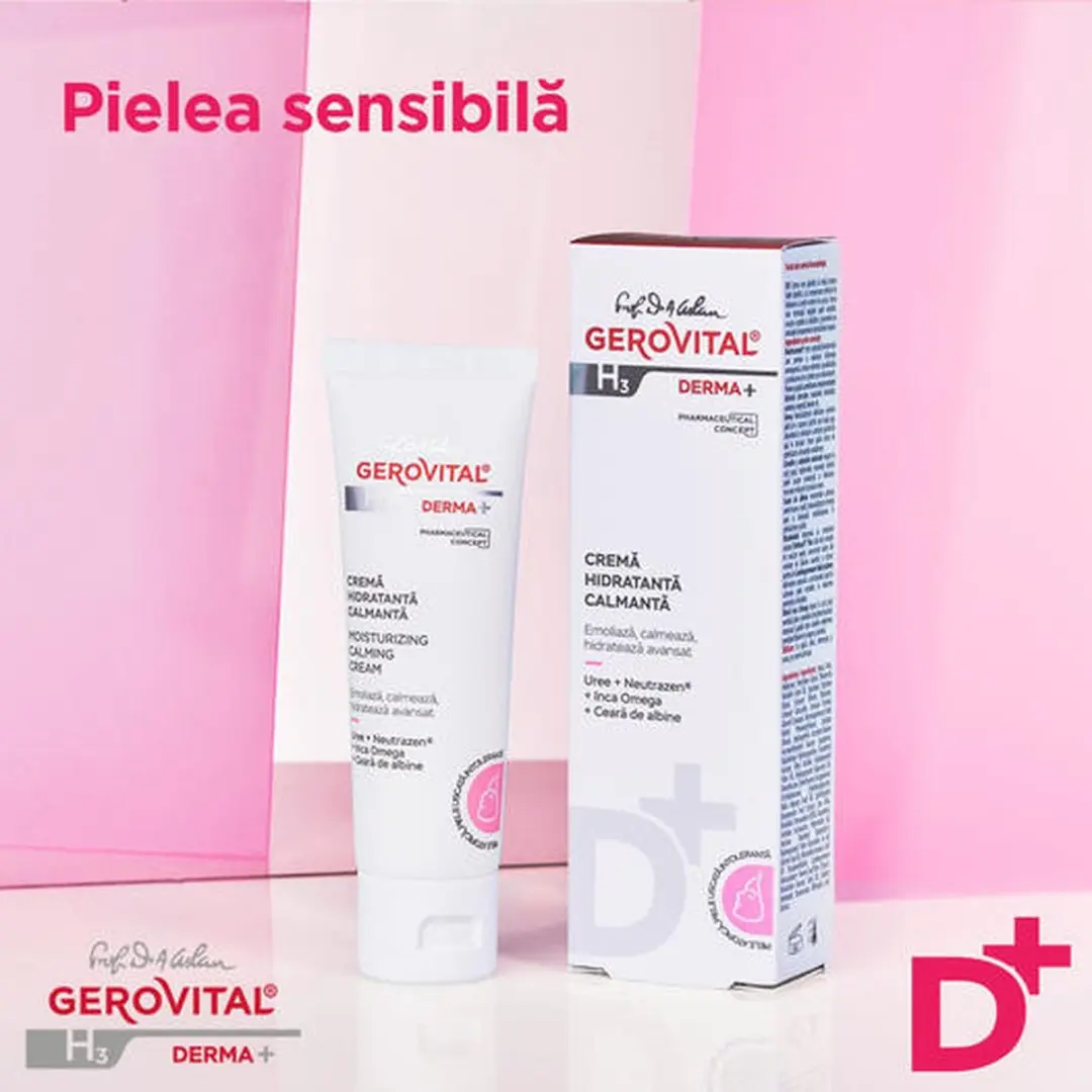 Gerovital Derma+ Verzachtende Crème 50ml