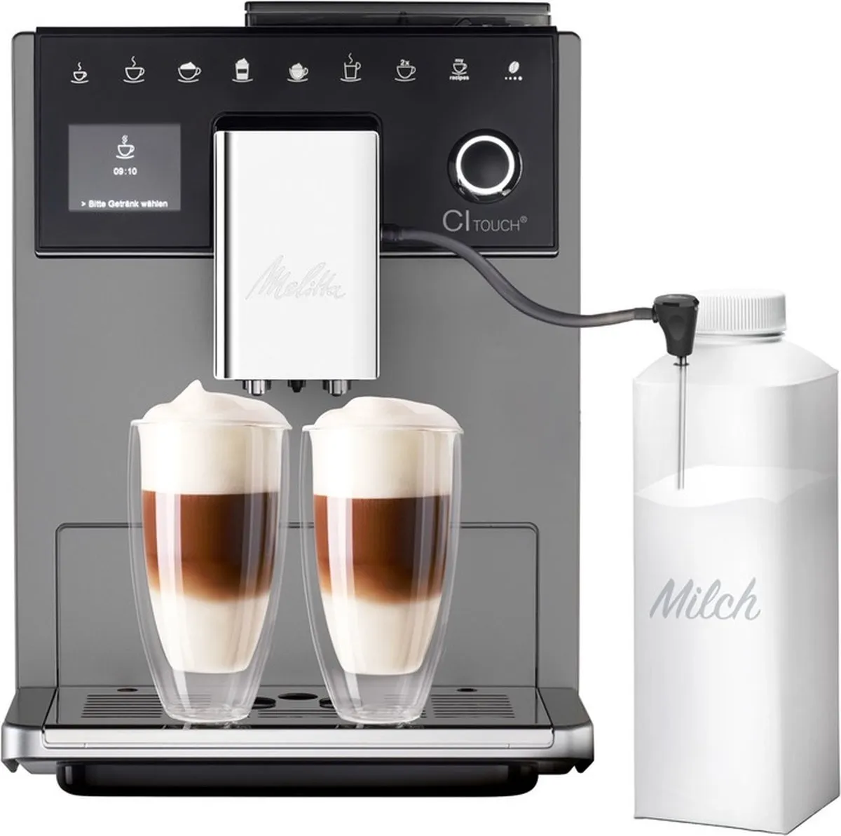 Melitta CI Touch F630-103 Plus - Volautomatische espressomachine