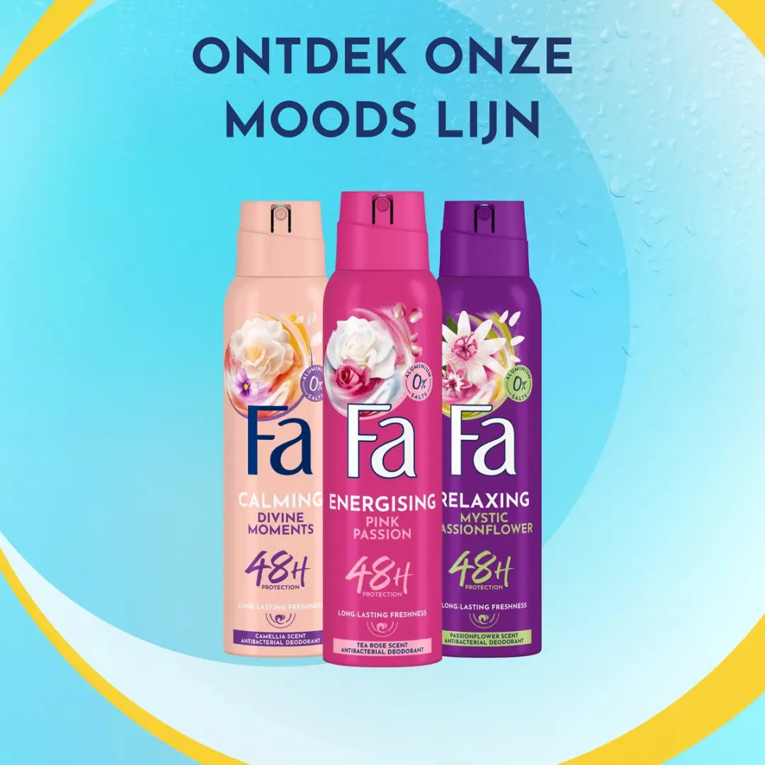 Fa Pink Passion Deodorant Spray 6x150ml