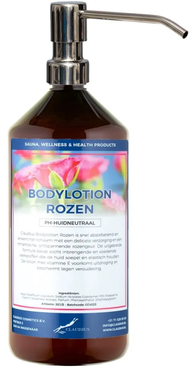 Splashbox Cosmetics Bodylotion Rozen 1L