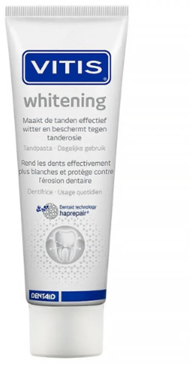 Vitis Whitening Tandpasta 6x75ml