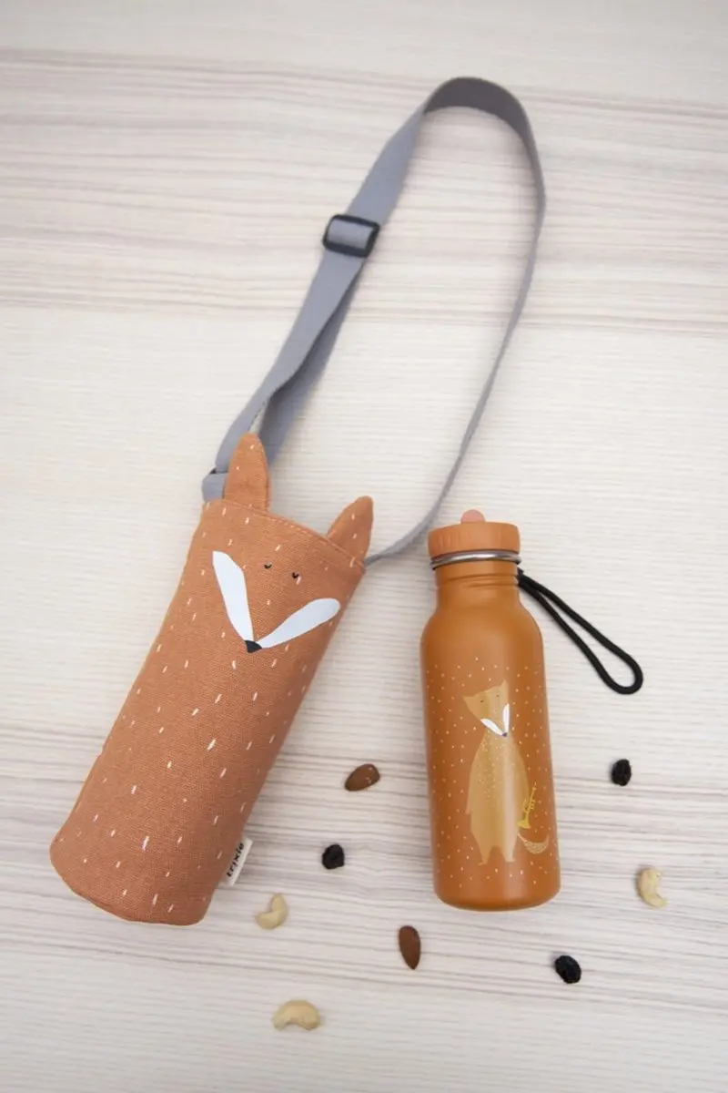 Trixie Mr. Fox Thermische Drinkfleshouder - 350/500ml - Oranje