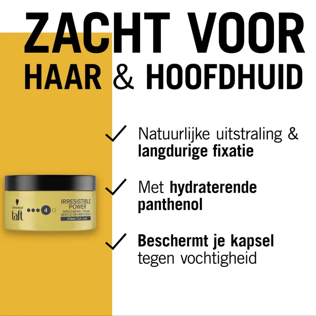 Taft Irresistible Grooming Cream Haarcrème - 6x100ml