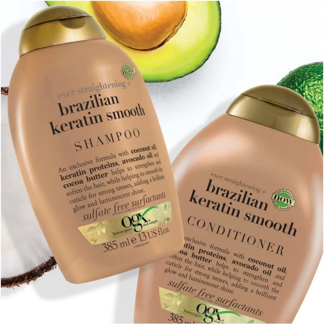 OGX Brazilian Keratin Smooth Conditioner 385ml