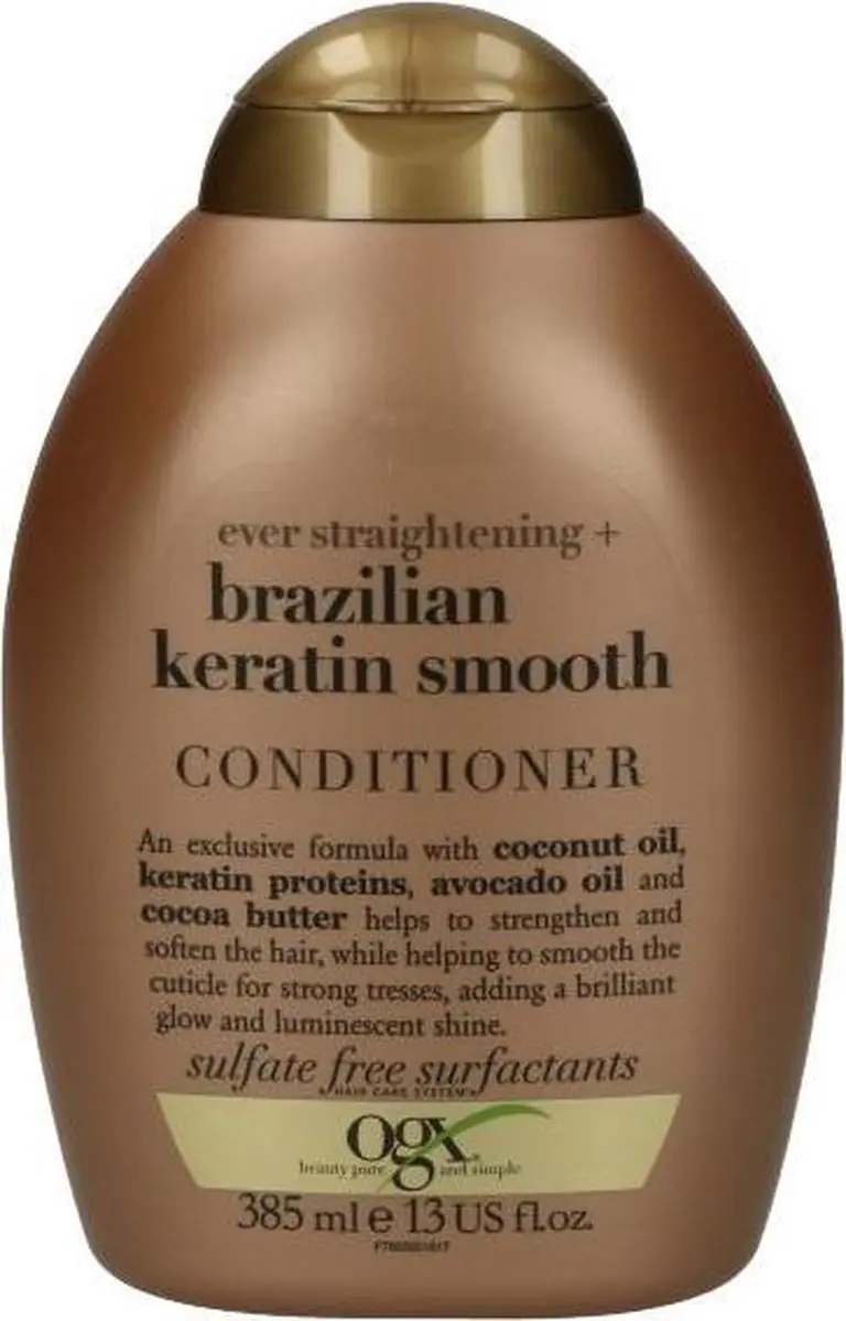 OGX Brazilian Keratin Smooth Conditioner 385ml