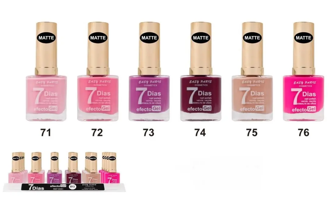 Easy Paris Nagellak Mat Roze 072 - 13ml
