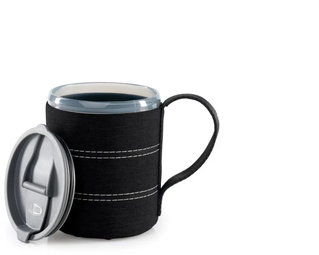 GSI Outdoors Infinity Backpacker Thermosbeker - 1L - Zwart