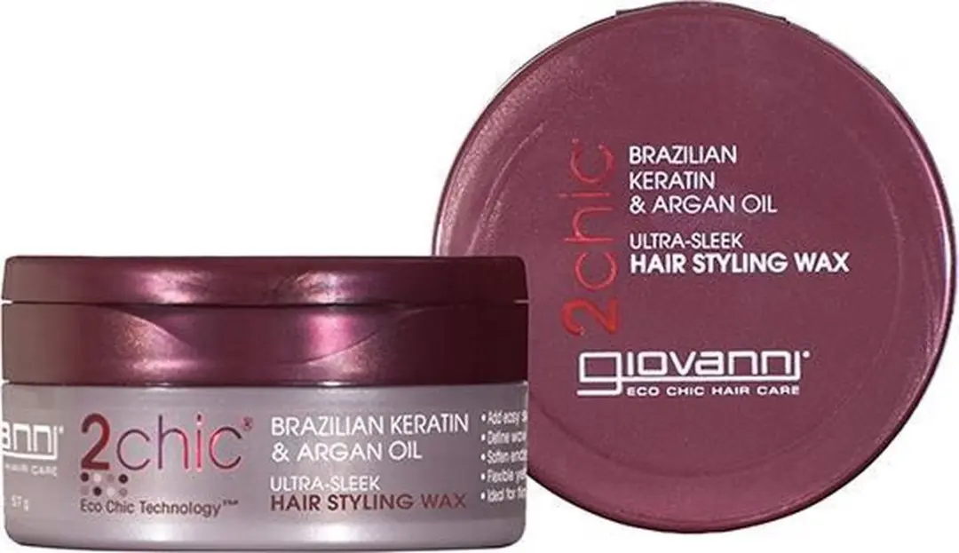 Giovanni Cosmetics 2chic Ultra-Sleek Styling Wax 57ml - Keratine & Arganolie