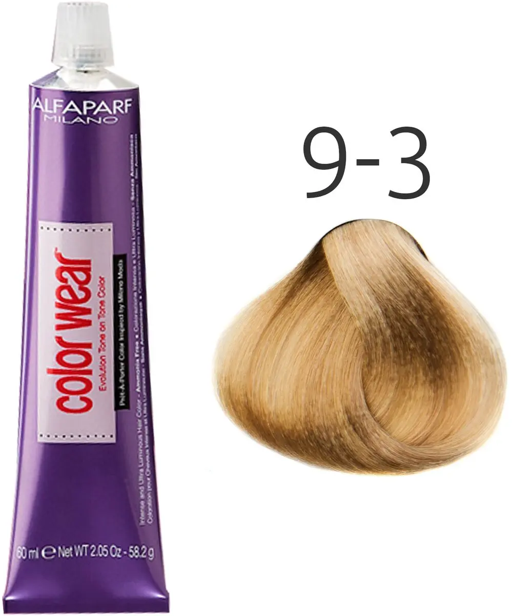ALFAPARF Color Wear 9.3 Blond 60ml