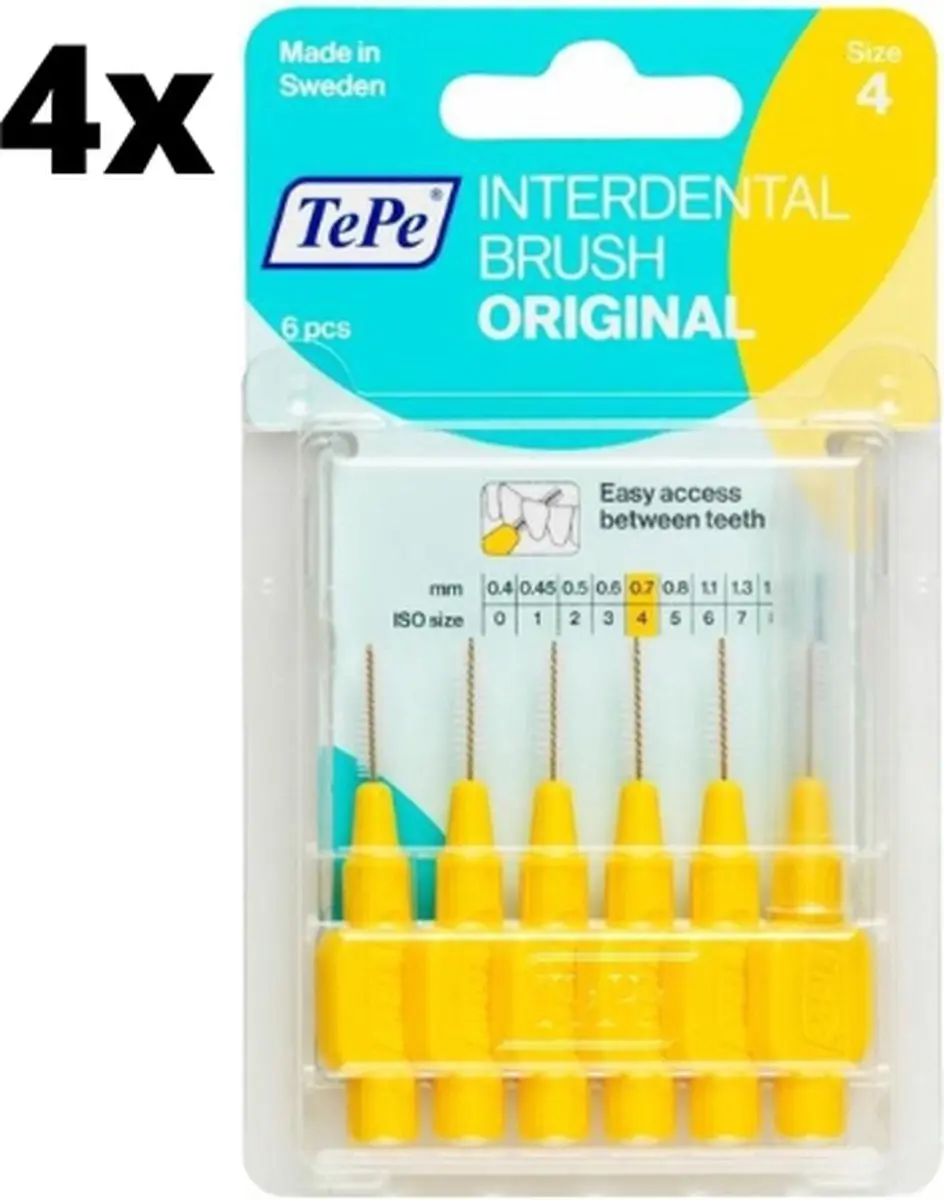 TePe Ragers Geel 0,7mm