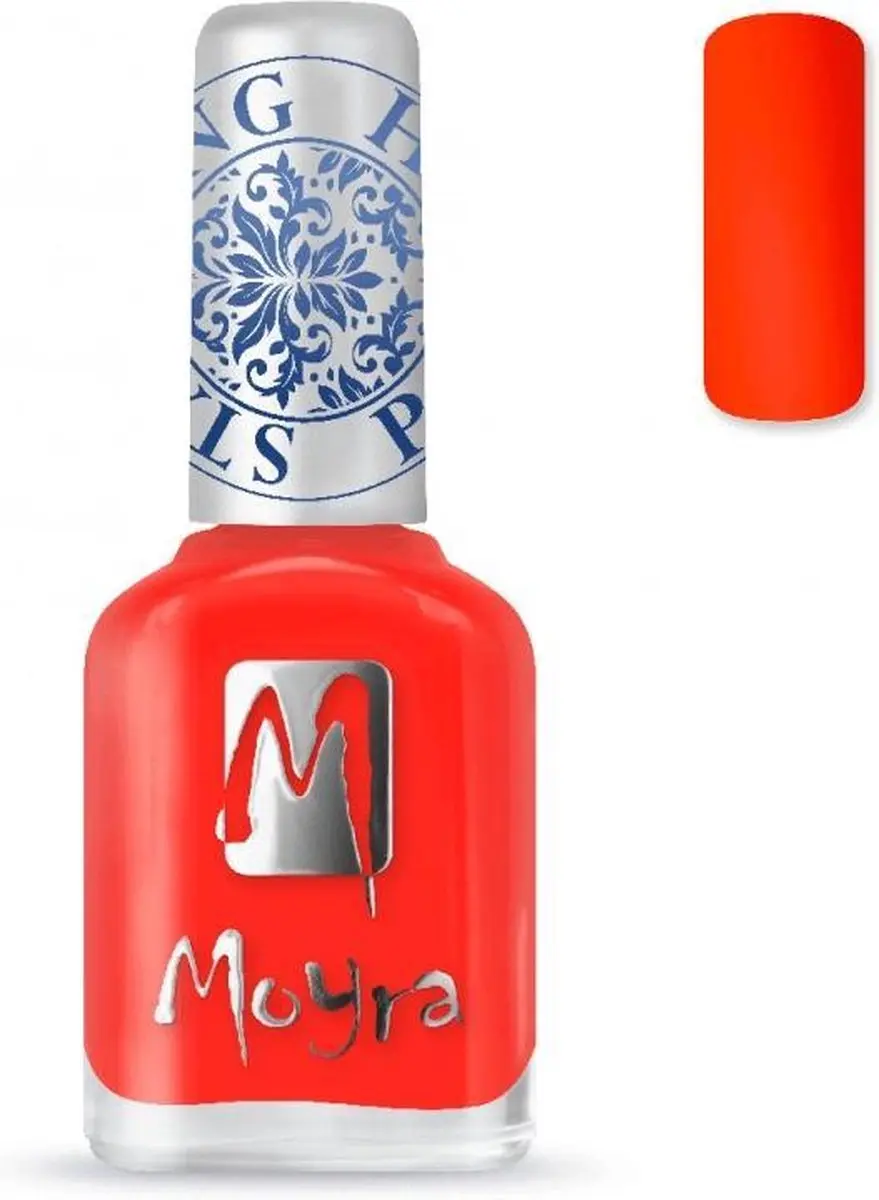 Moyra Stamping Nagellak NEON RED 12ml