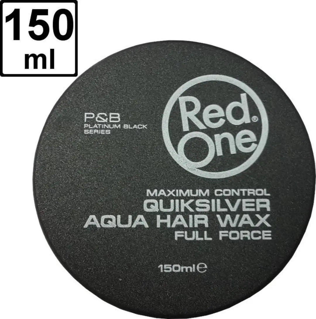RedOne Aqua Hair Wax Grijs - 6x150ml