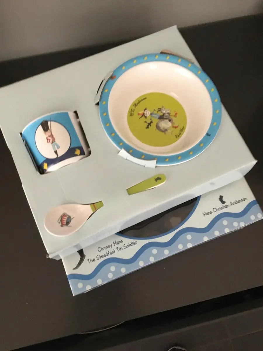 Barbo Toys Tinnen Soldaat Peuter Eetset